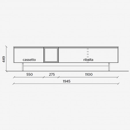 Molteni&C - Madia Pass-Word Evolution 3B