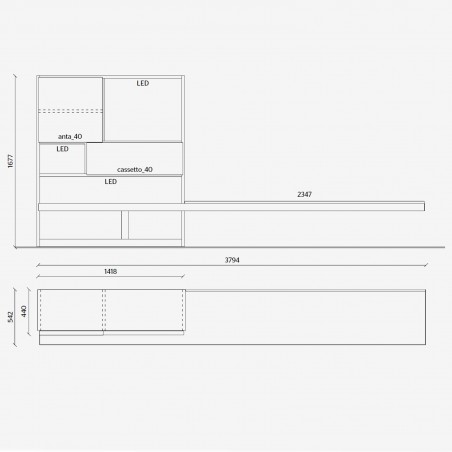 Molteni&C - Mobile TV 505