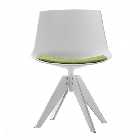 MDF Italia - Flow Chair Chaise 4 Pieds
