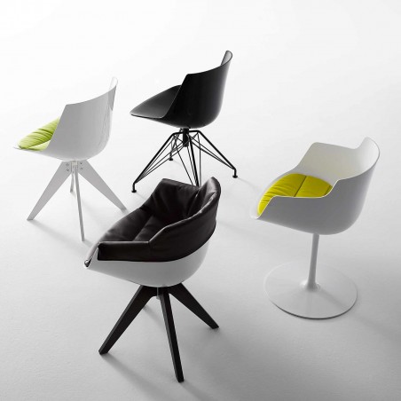 MDF Italia - Flow Chair - 4 legged LEM