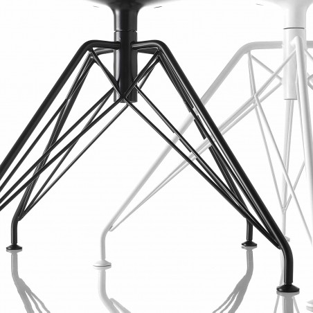 MDF Italia - Flow Chair pivotante - 4 Pieds LEM