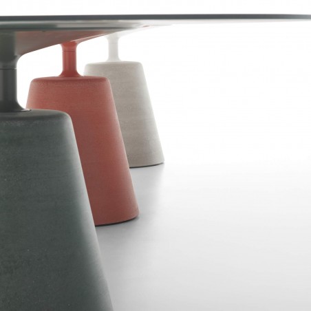MDF Italia - Rock Table - base larga