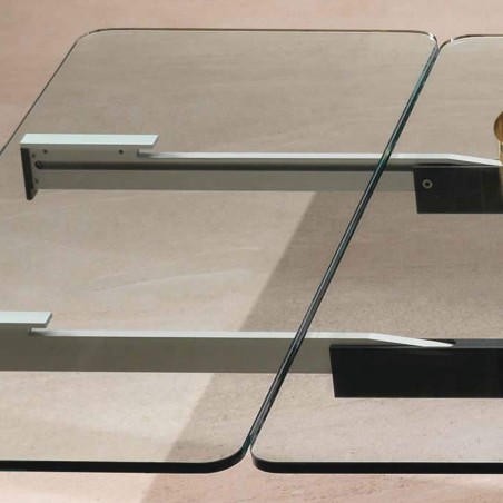 Riflessi - Toledo Glass Table Extra-Transparent