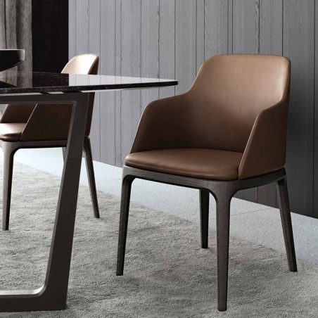 Poliform - Sedia Grace Con Braccioli