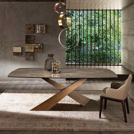 Riflessi - Living Table - Ceramic top