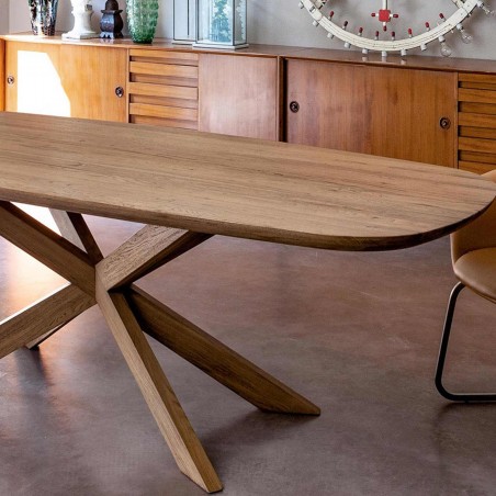 Devina Nais  - Cosmopolitan Wood Table