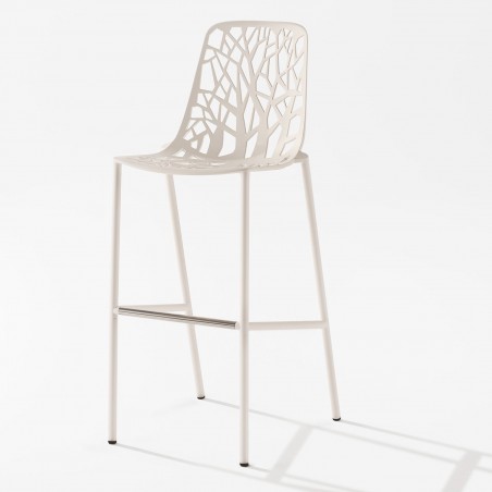 Fast  - Tabouret Forest avec Dossier Haut
