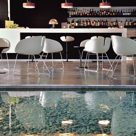 Moroso - Poltroncina Fjord base nox