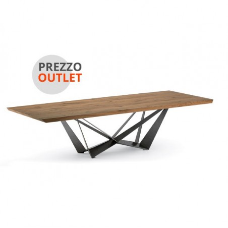 Cattelan Italia - Tavolo Skorpio Wood