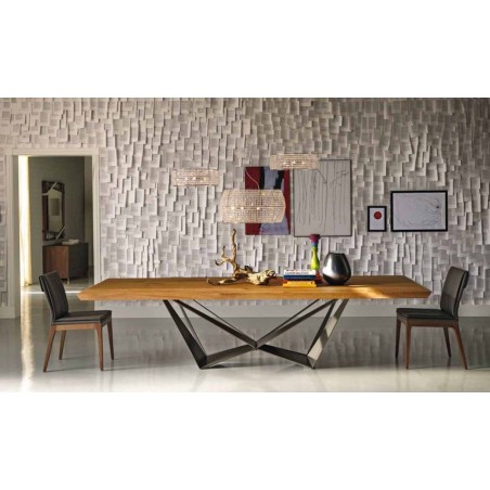 Cattelan Italia - Table Skorpio Wood