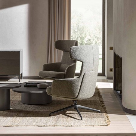 Molteni&C - Fauteuil Piccadilly - Dossier Haut
