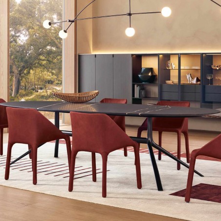 Poliform - Mondrian Oval Table