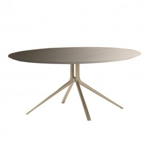 Poliform - Mondrian Table Ronde Verre