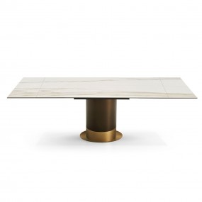 Eforma - Cilindro Extendible Table - Ceramic Top