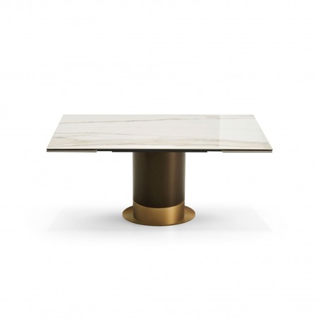 Eforma - Cilindro Tavolo Allungabile - Piano in Ceramica
