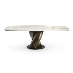 Eforma - Rotolo Table Fixe - Plateau en Ceramique