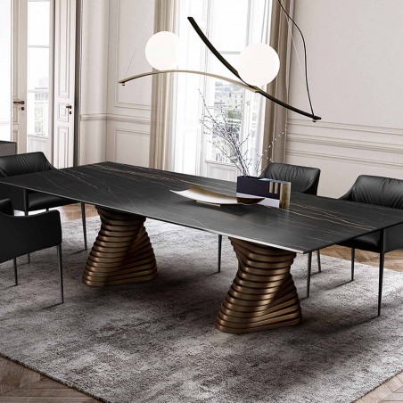 Eforma - Rotolo Tavolo Allungabile - Top Ceramica