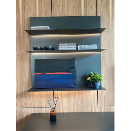 Molteni&C - Boiserie con mensole Pass-Word Evolution