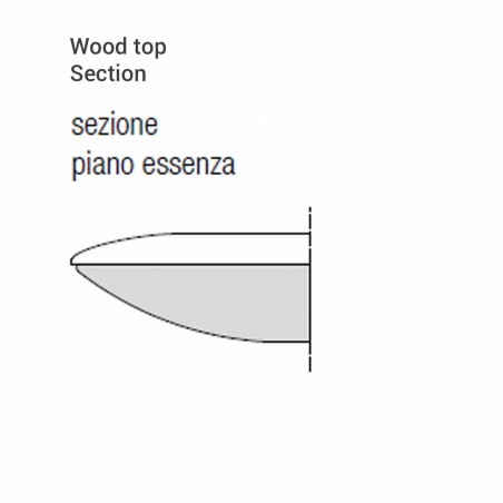 Molteni&C - Old Ford Table - Wood Top