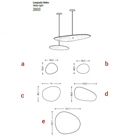 Lago - Heiko Suspension Light