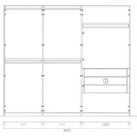 Lago - N.O.W Armoire