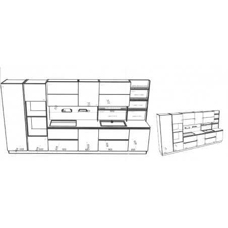 Forma 2000 - Cucina Colibrì 75 - Forma 2000