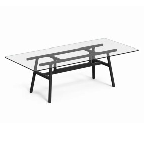 Kristalia - Bottega Table - Glass Top