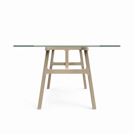 Kristalia - Bottega Table - Glass Top