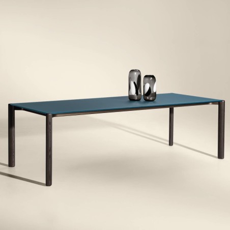 Lago - Correr Slim Tavolo - Piano in Vetro