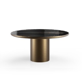 Eforma - Cilindro Round Table - Ceramics Table King