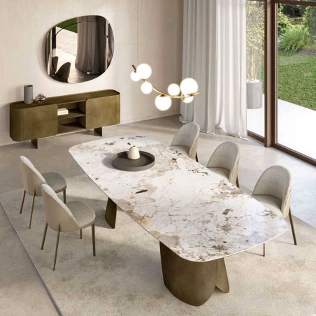 Eforma - Perla Tavolo - Top Ceramica