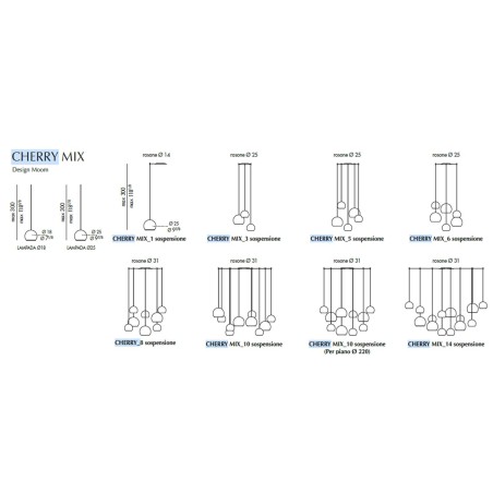 Eforma - Cherry Mix Pendant