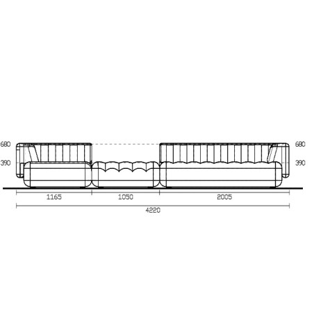 Lago - Hero Angular Sofa