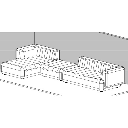 Lago - Hero Angular Sofa - Lago