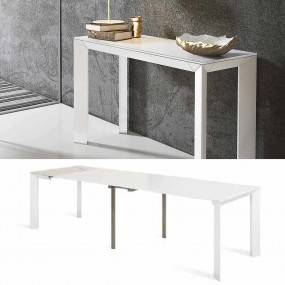 Riflessi - Manhattan Extendible Console - Ceramics Top