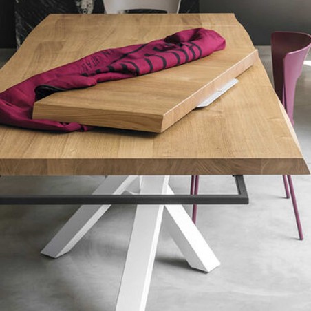 Riflessi - Table Shangai Extensible Bords irréguliers