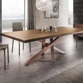 Riflessi - Table Shangai Fix Bords irréguliers