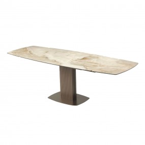 Riflessi - Sabino Tavolo Allungabile con Base Onda
