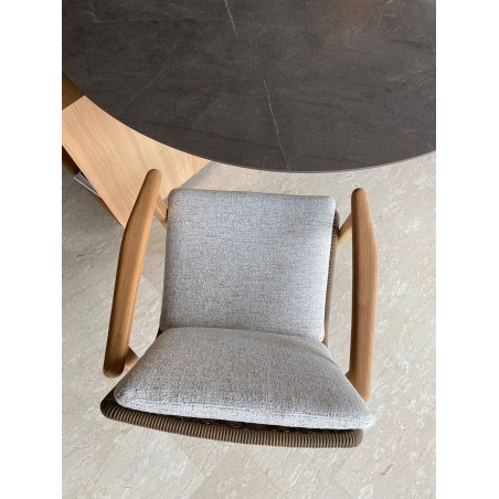 Minotti - Poltroncina Dining Fynn Outdoor