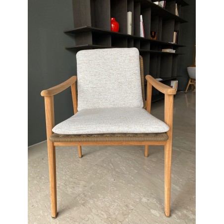 Minotti - Poltroncina Dining Fynn Outdoor