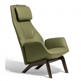Poltrona Frau - Downtown Lounge Armchair