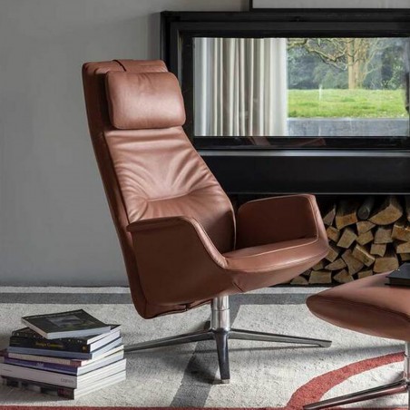 Poltrona Frau - Downtown Lounge Armchair