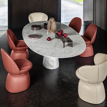 Poltrona Frau - Mesa Ellipse Table en Marbre