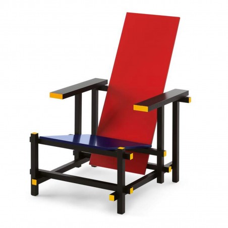 Cassina - Red and Blue Chair