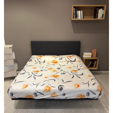 Lago - Fluttua Bed avec Rêvetement