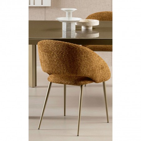 Riflessi - Bea Dining Chair with Slim Armrests