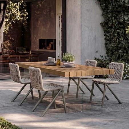 Lago - Mezz'aria Outdoor Corde Chaise