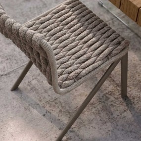 Lago - Mezz'aria Outdoor Corde Chaise