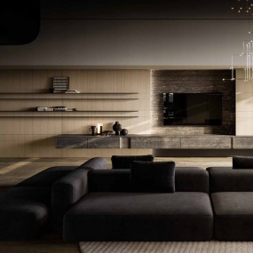 Modulnova - Vertical Living con finitura Graf