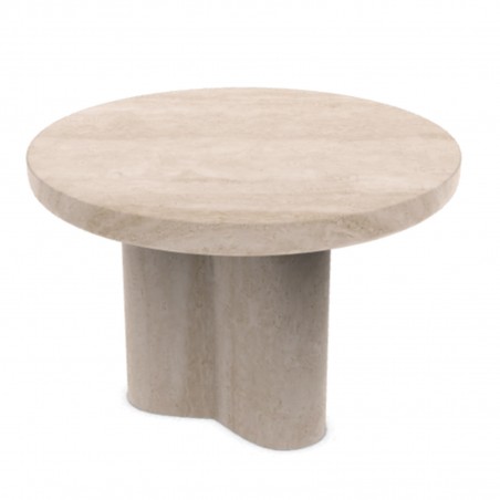 Poliform - Ernest table basse travertin